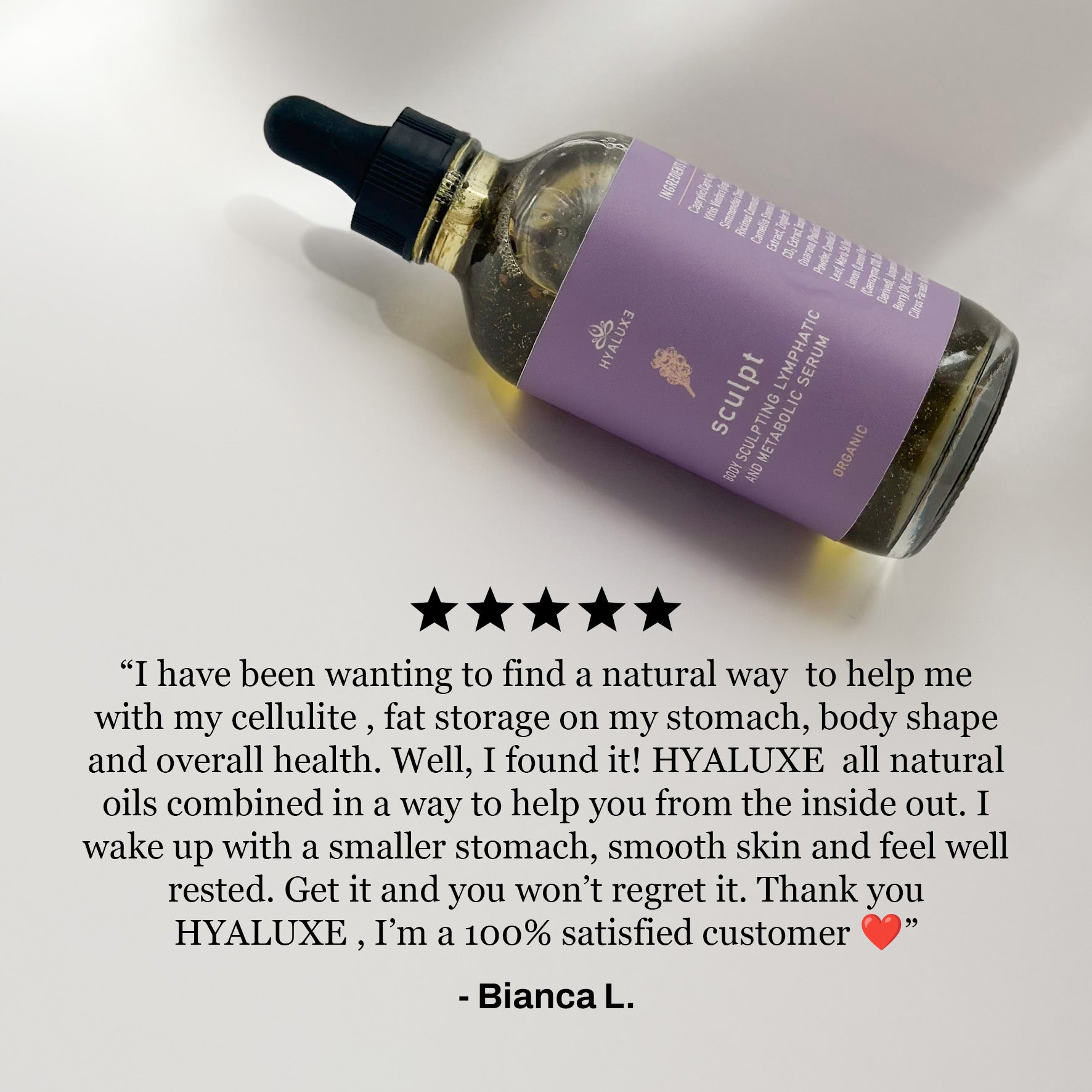 SCULPT: Cellulite & Hormonal Fat Storage Serum | Lymphatic Stimulation + Body Contouring