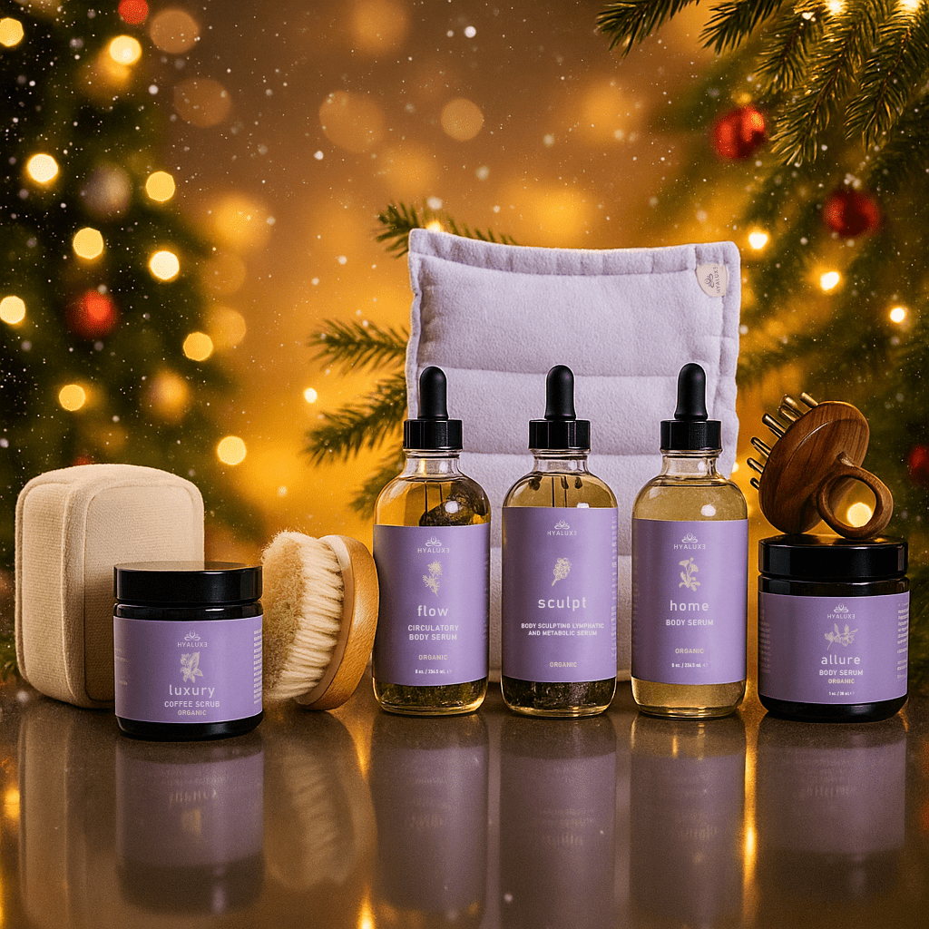 Slim and Sculpt Body Bundle: Lymphatic, Cellulite, Circulatory, Hormonal Support and Recovery - Hyaluxe Body