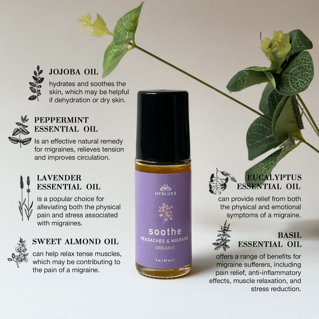 SOOTHE: Migraine and Headache Relief - Hyaluxe Body