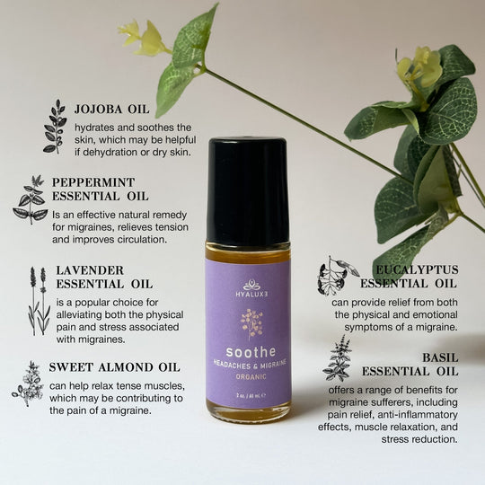 SOOTHE: Migraine and Headache Relief - Hyaluxe Body