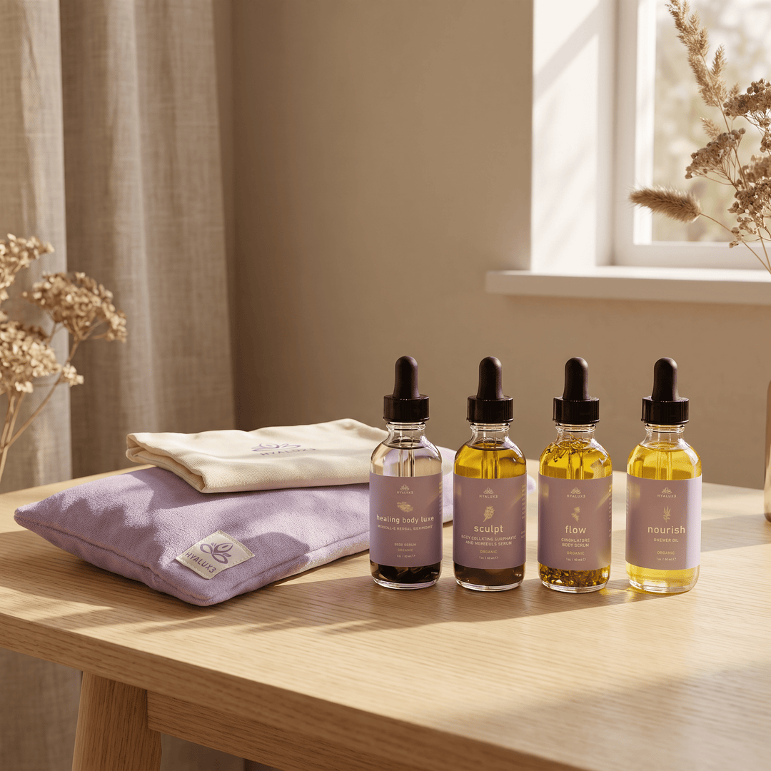 Travel Wellness Bundle: Lymphatic, Metabolism, Hormone & Digestive Support - Hyaluxe Body