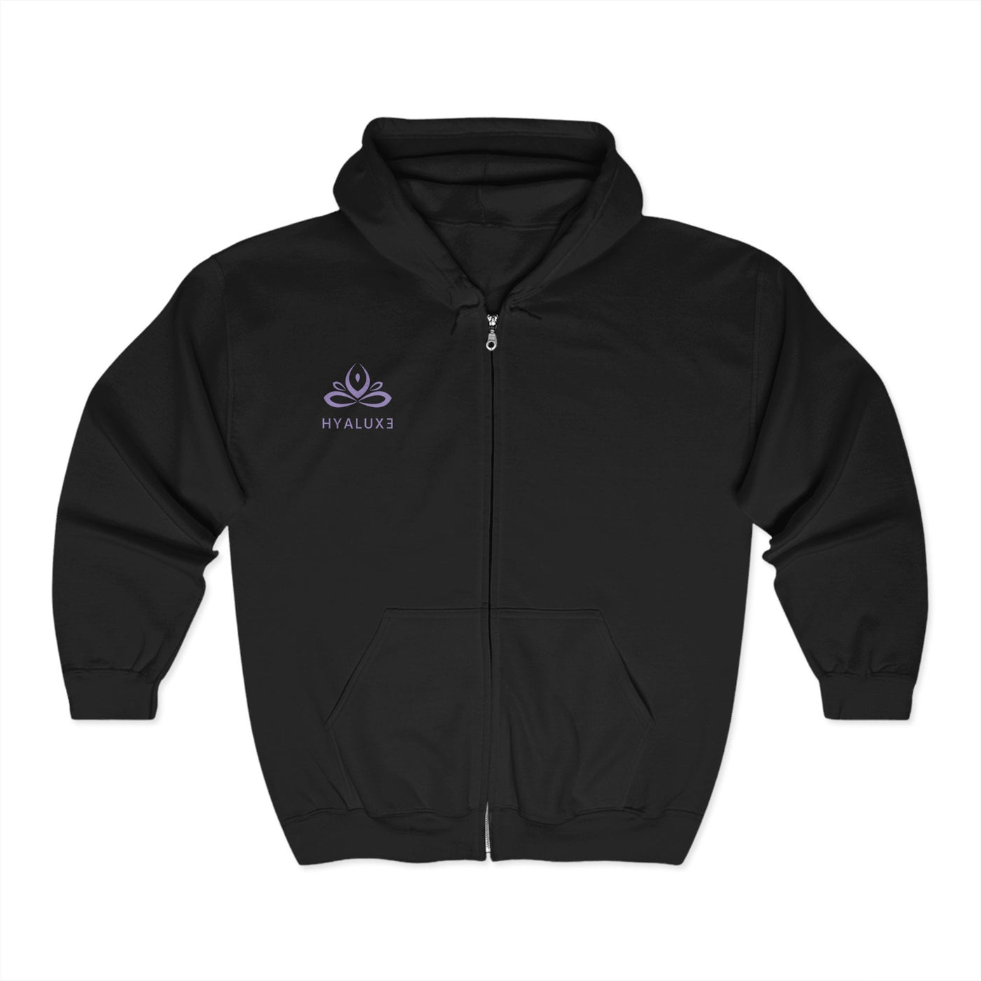 'Treat your Body Differently' Heavy Blend Zip Sweat - Hyaluxe Body