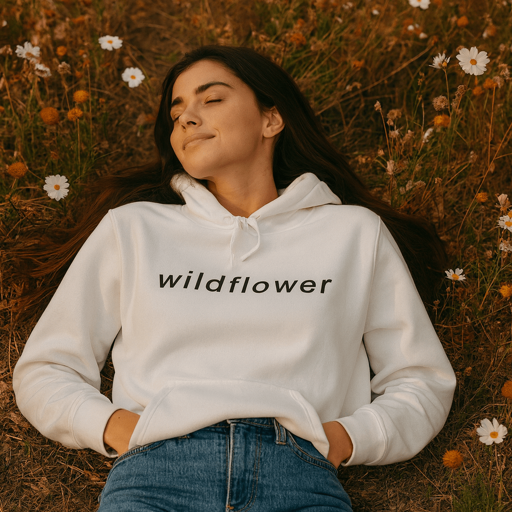 "Wildflower" Hooded Sweatshirt - Hyaluxe Body