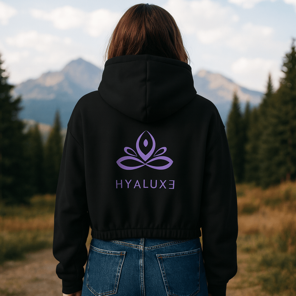 Women's HYALUXE Cinched Bottom Hoodie - Hyaluxe Body