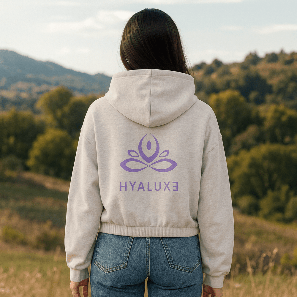 Women's HYALUXE Cinched Bottom Hoodie - Hyaluxe Body