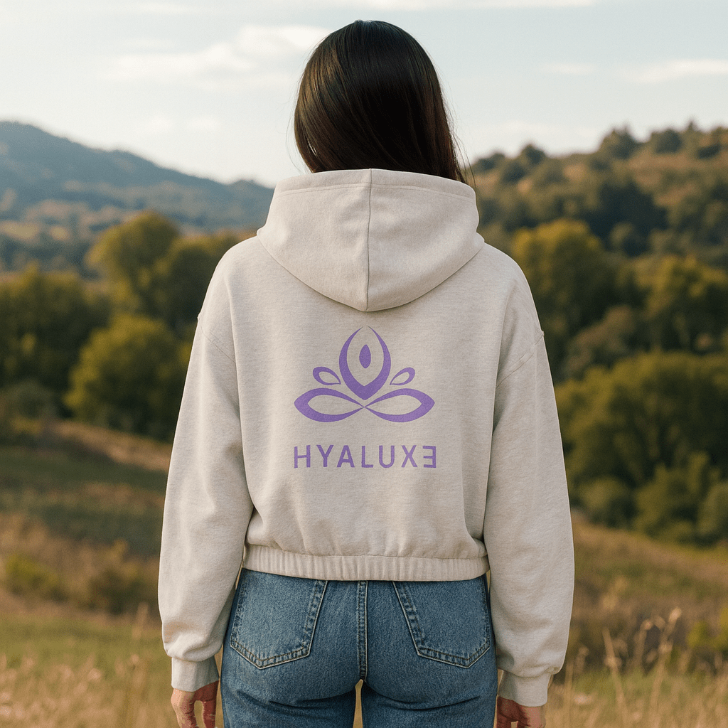 Women's HYALUXE Cinched Bottom Hoodie - Hyaluxe Body