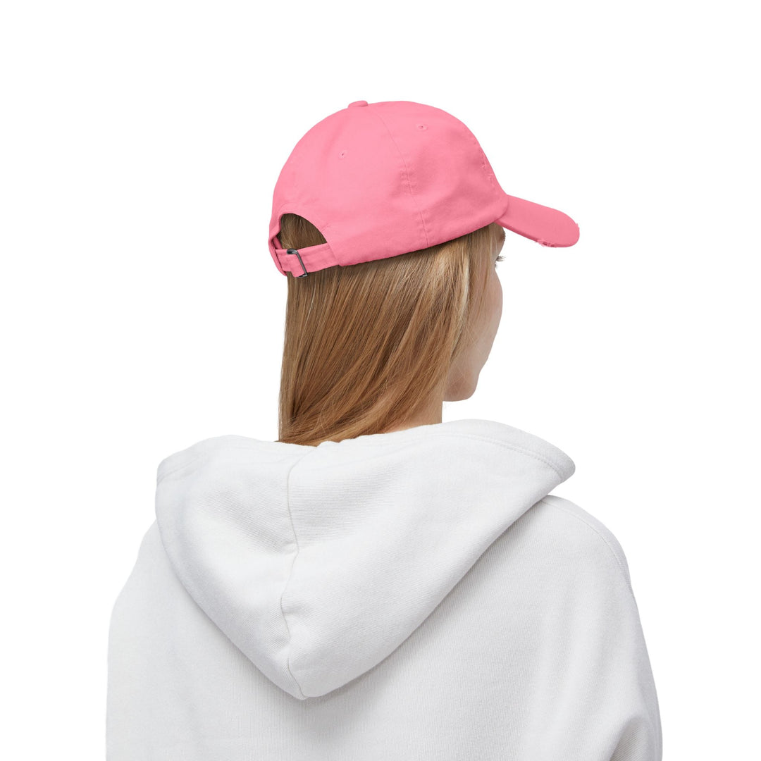 Womens HYALUXE Distressed Cap - Hyaluxe Body