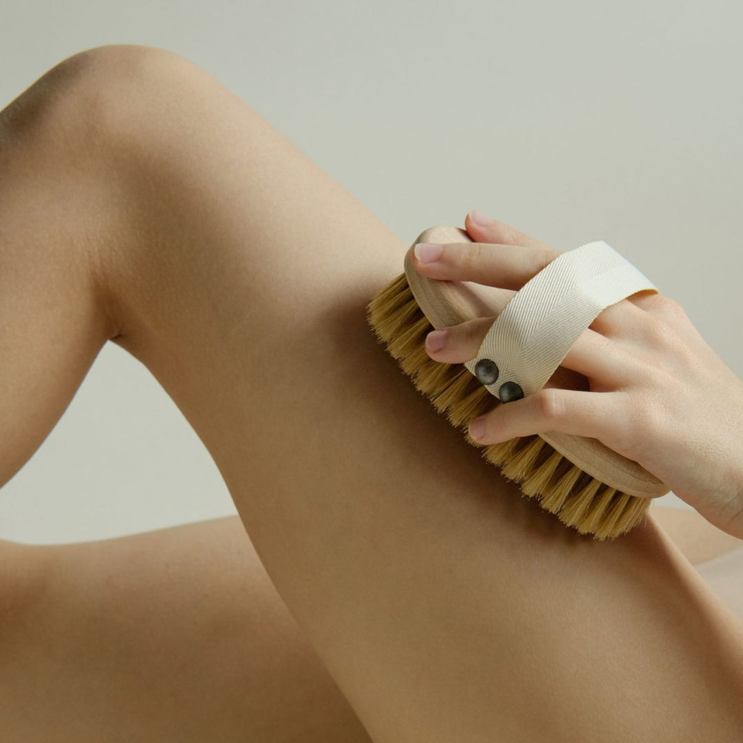 Exfoliating Wooden Body Brush - Hyaluxe Body