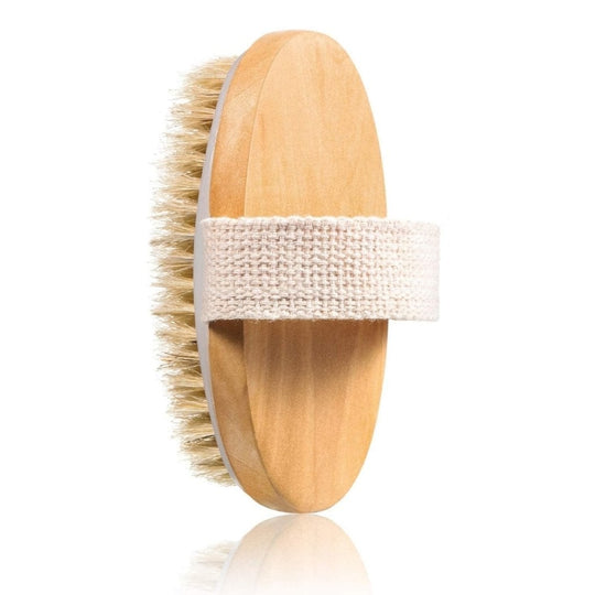 Exfoliating Wooden Body Brush - Hyaluxe Body