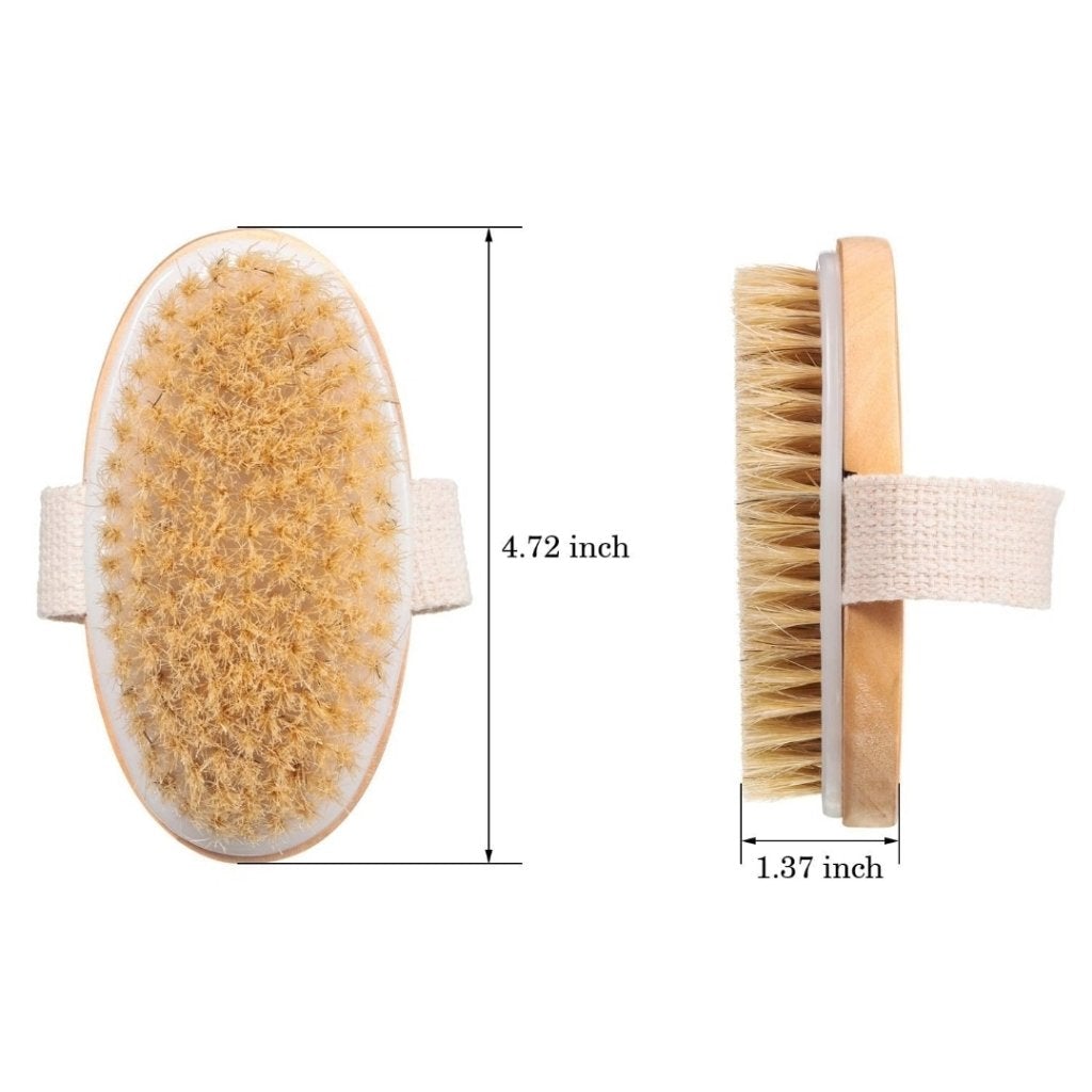 Exfoliating Wooden Body Brush - Hyaluxe Body