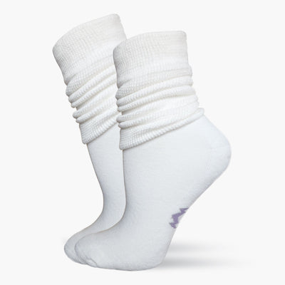 FREE White Scrunchy Socks - Hyaluxe Body