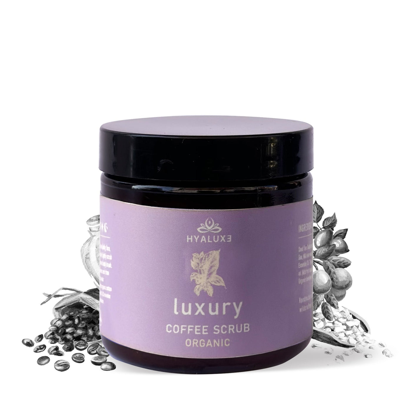 Luxury Cellulite Skin Repair Coffee Scrub - Hyaluxe Body