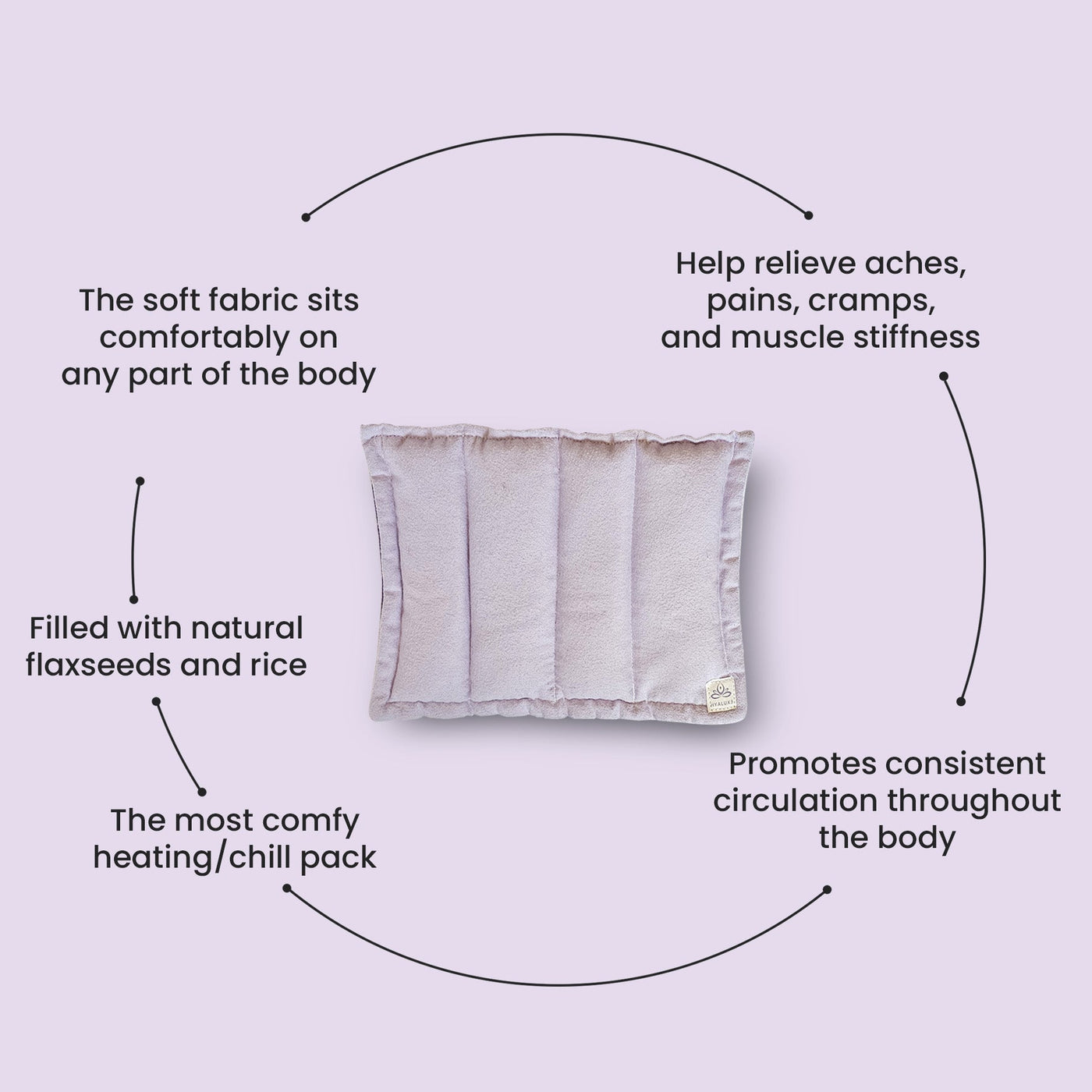 Natural Dual Heating/Ice Pack - Hyaluxe Body