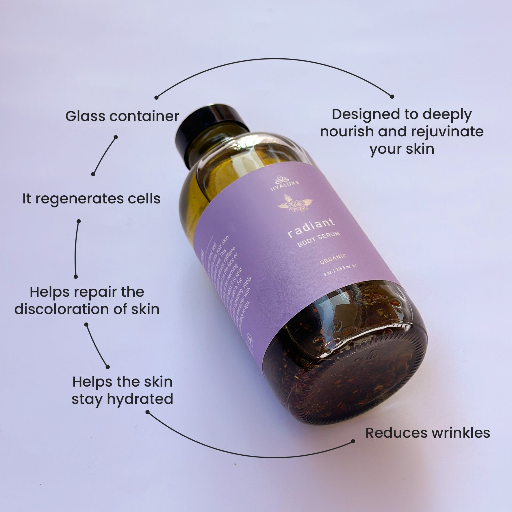 Radient Elixir RADIANT: Skin Elixir For the Face and Body – Hyaluxe Body