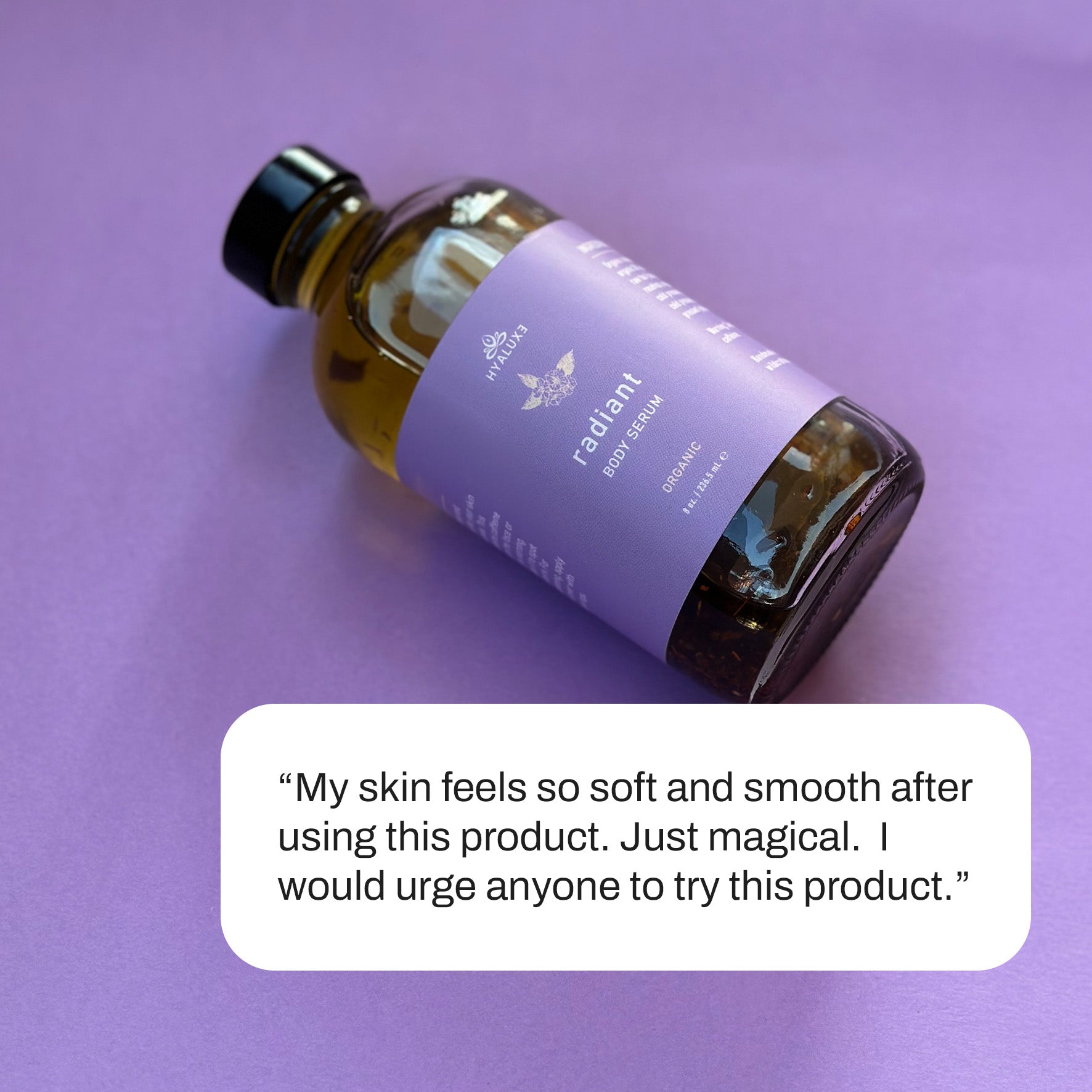 Radient Elixir RADIANT: Skin Elixir For the Face and Body – Hyaluxe Body