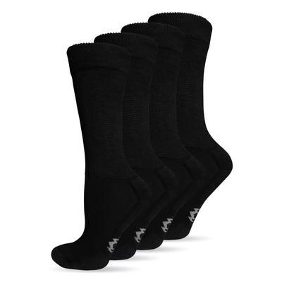 Luxury Women's Black Slouch/Scrunch Sock