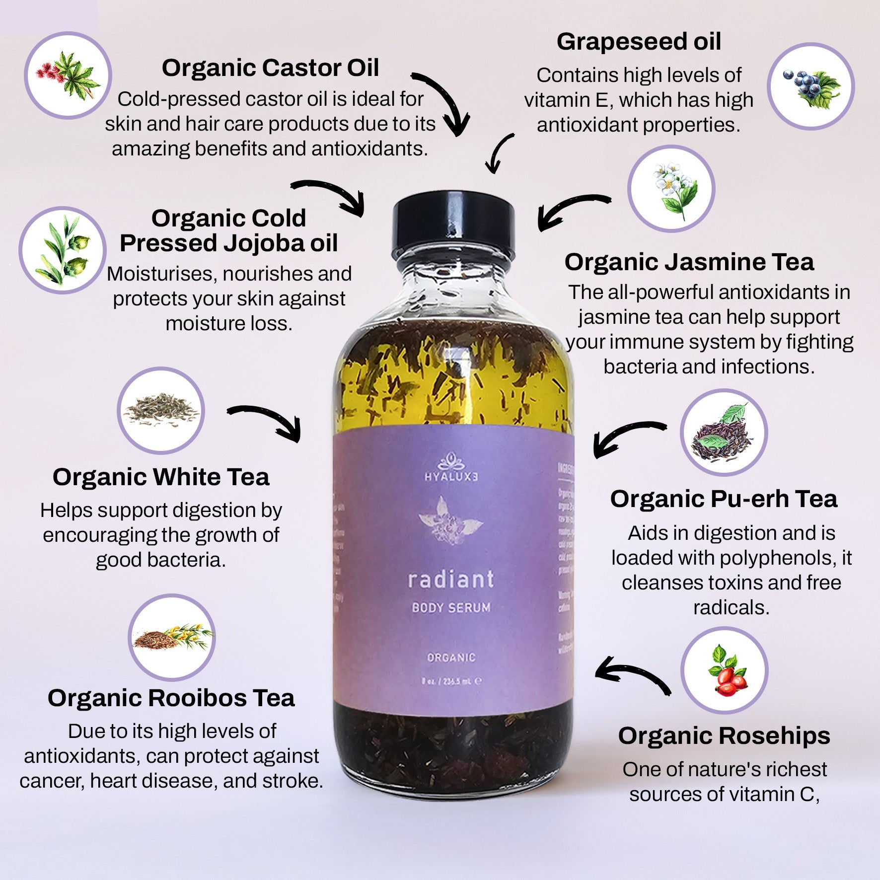 Radient Elixir RADIANT: Skin Elixir For the Face and Body – Hyaluxe Body